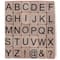 Upper Case Alphabet Wood Stamp Kit by Recollections&#x2122;